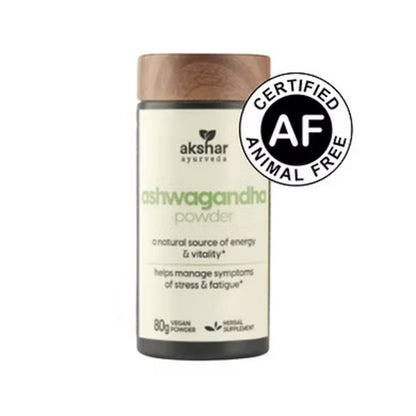 Ashwagandha Powder Herbal Supplements for Energy, Vitality & Stress Relief, 80G