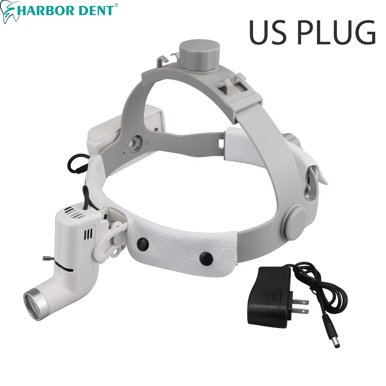 Dental 5W LED Head Light Lamp Brightness Spot Ajustable Dentistry Lab Headlamp Surgical Headlight